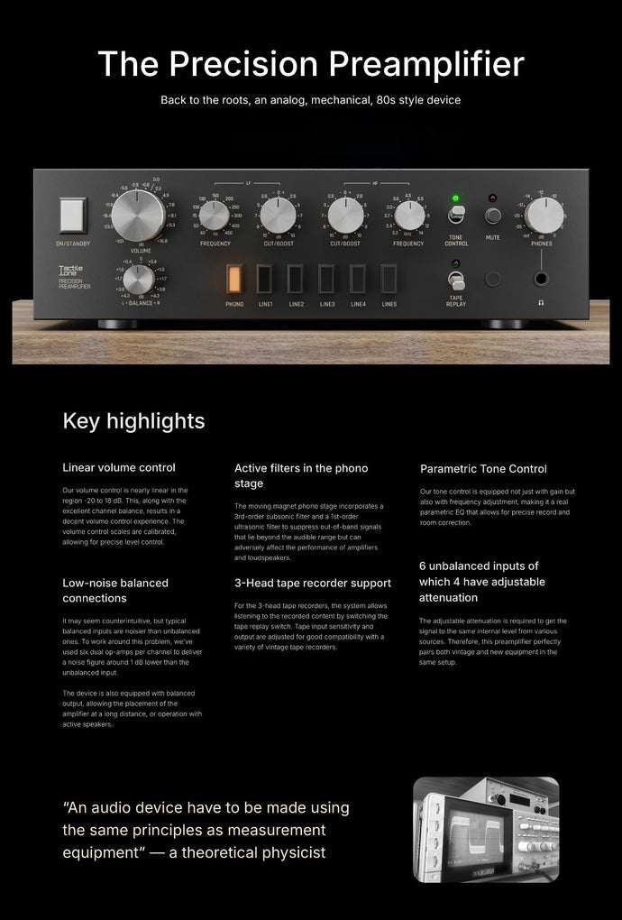 The Precision Preamplifier