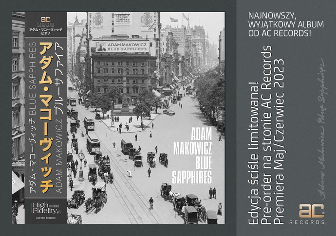 New Release Tape Album: Blue Sapphires By Adam Makowicz