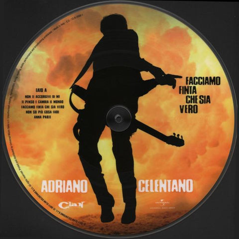 Adriano Celentano : Facciamo Finta Che Sia Vero (LP, Album, Pic)