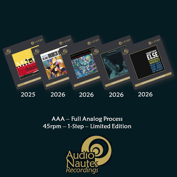 AudioNautes One-Step Vinyl LP records