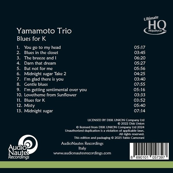 Tsuyoshi Yamamoto Trio - Blues For K