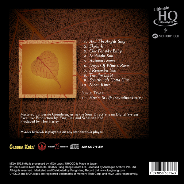 Jacintha - Autumn Leaves - The Songs Of Johnny Mercer