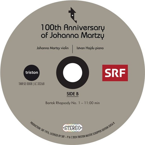 Johanna Martzy - Violin Sonatas Ravel & Bartók