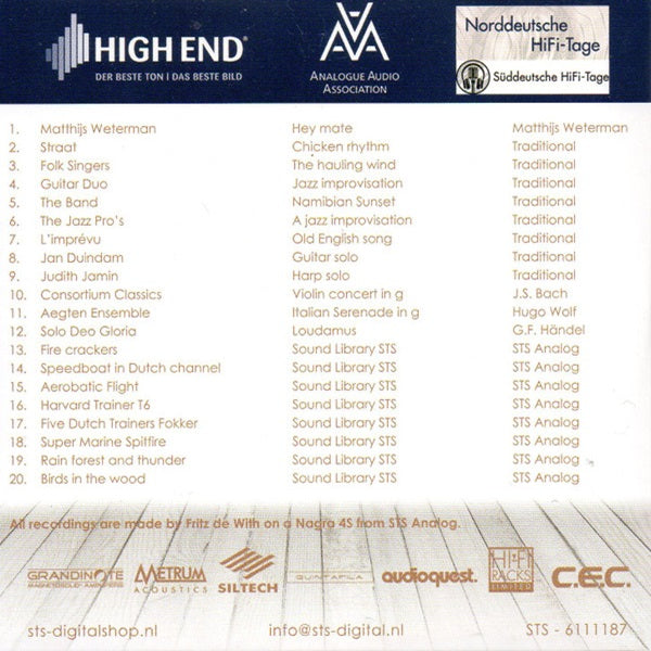 The Absolute Sound Reference (For HiFi Show And At Home) Vol. 5