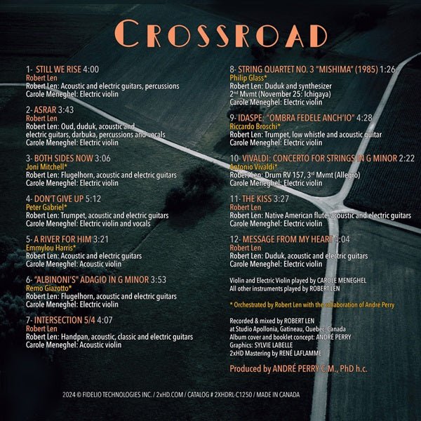 Robert Len and Carole Meneghel - Crossroad