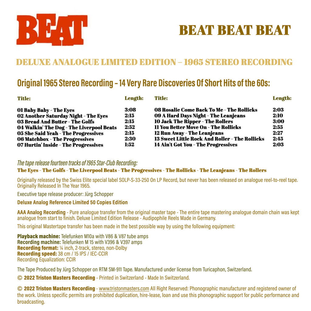 Various - Beat Beat Beat