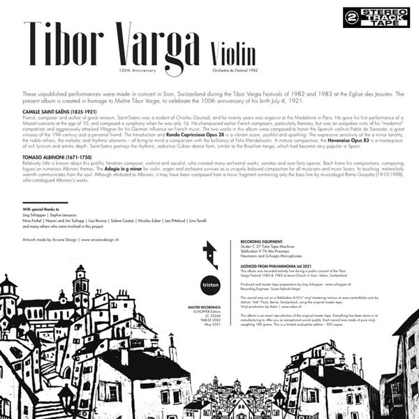 Tibor Varga - 100th Anniversary