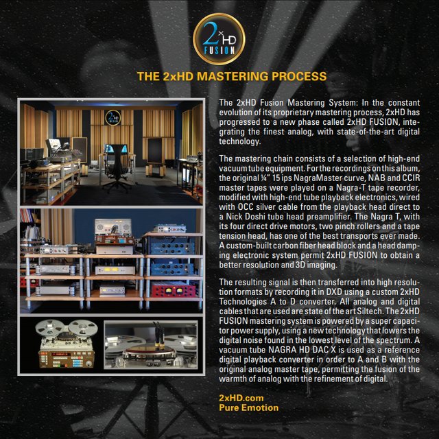 2xHD Fusion Mastering Process