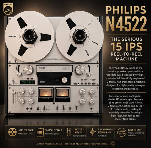 PHILIPS N4522 REEL-TO-REEL MACHINE
