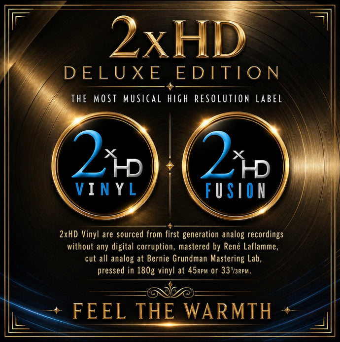 2xHD DELUXE AUDIOPHILE LP RECORDS