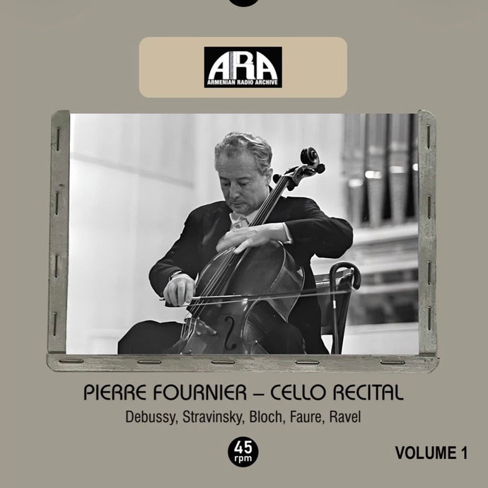 Soon: Pierre Fournier - Cello Recital