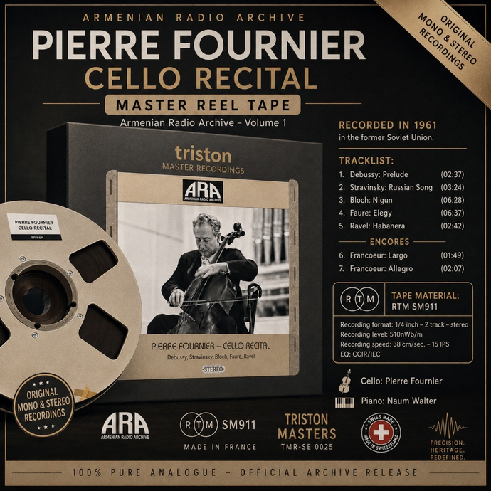 Pierre Fournier – Cello Recital