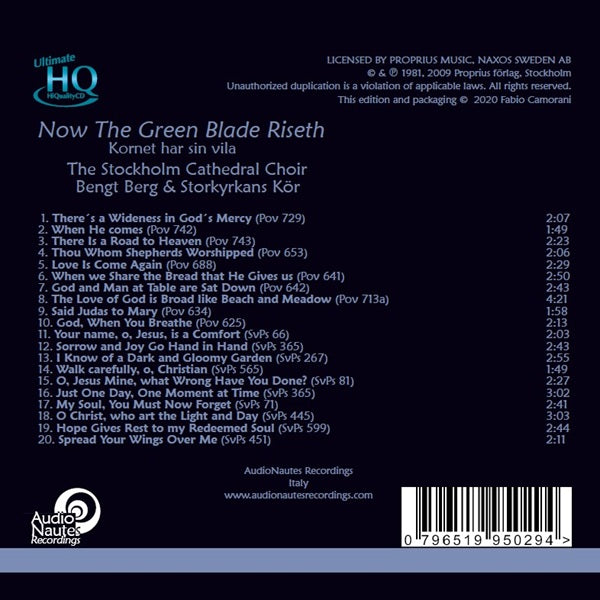 Stockholm Cathedral Choir - Now The Green Blade Riseth