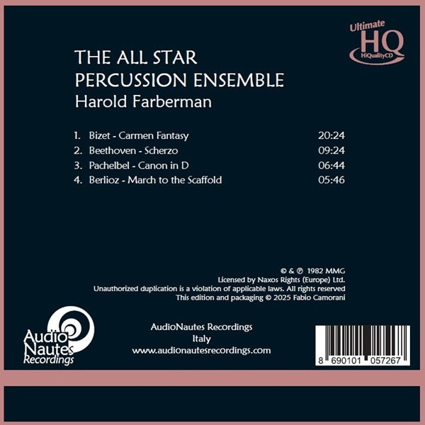 Harold Farberman - The All Star Percussion Ensemble