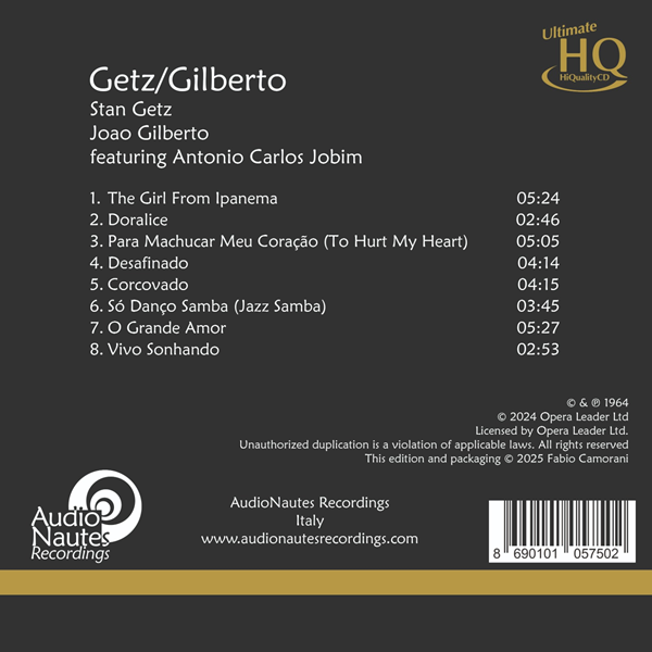 Stan Getz & Joao Gilberto - Getz / Gilberto
