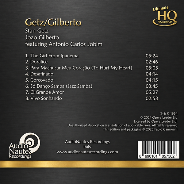 Stan Getz & Joao Gilberto - Getz / Gilberto