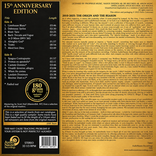 Various - 15th Anniversary Limited Edition
