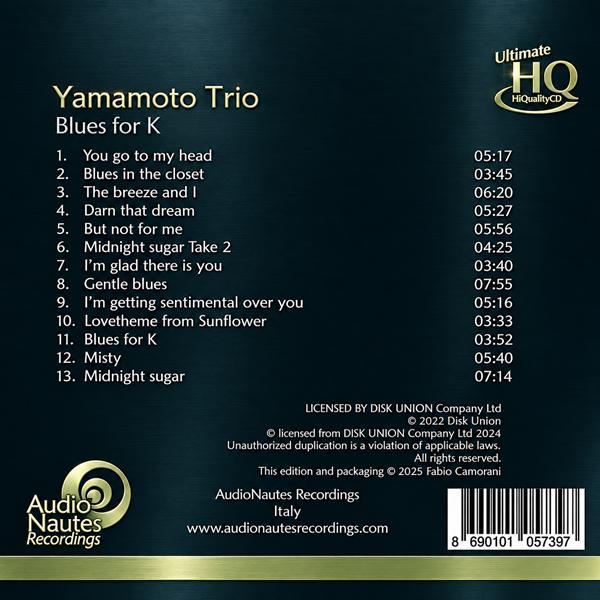 Tsuyoshi Yamamoto Trio - Blues For K