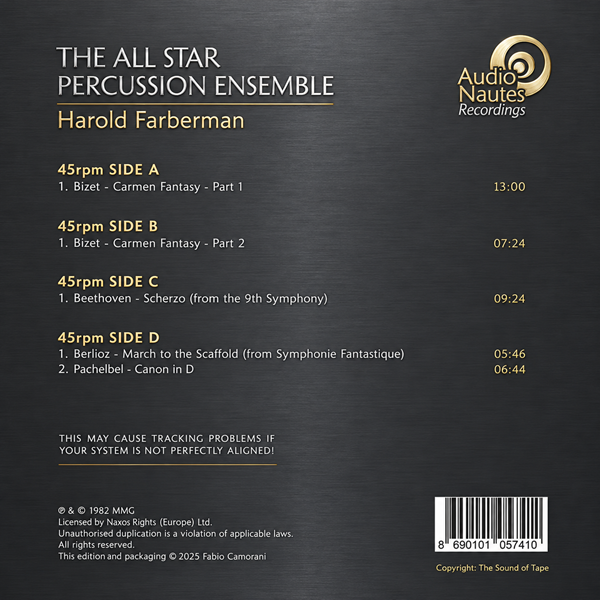 Harold Farberman - The All Star Percussion Ensemble