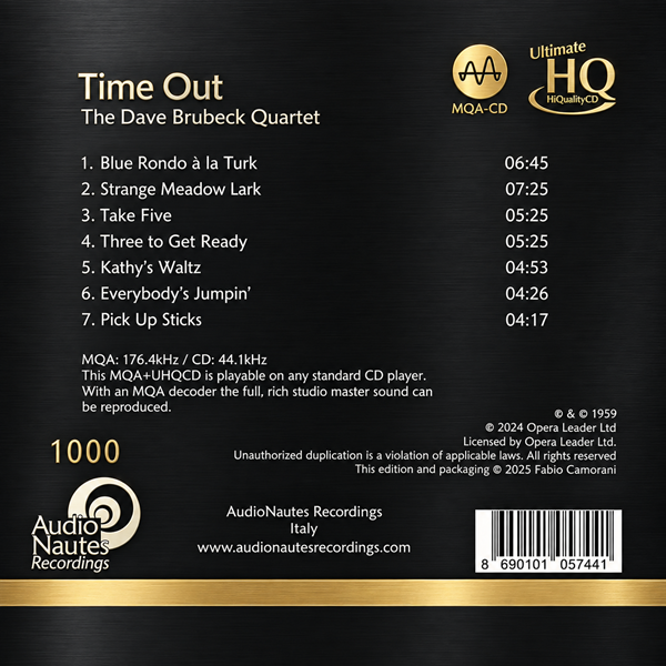 The Dave Brubeck Quartet - Time Out