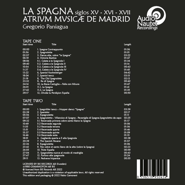 Gregorio Paniagua - La Spagna