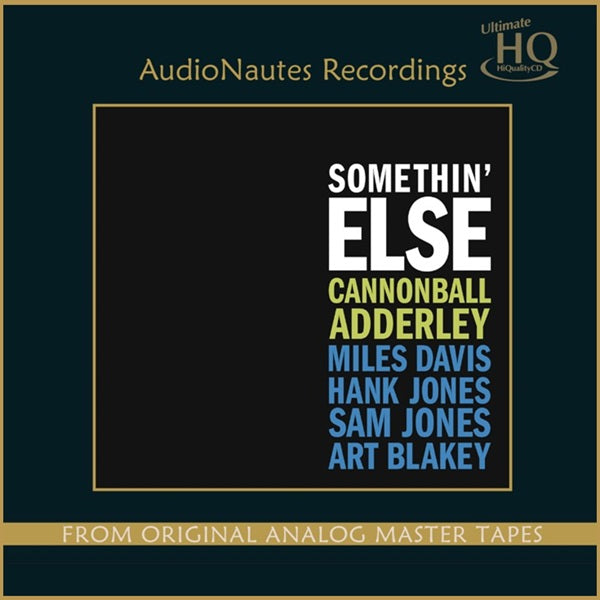Cannonball Adderley - Somethin' Else [UHQCD] – The Sound Of Tape