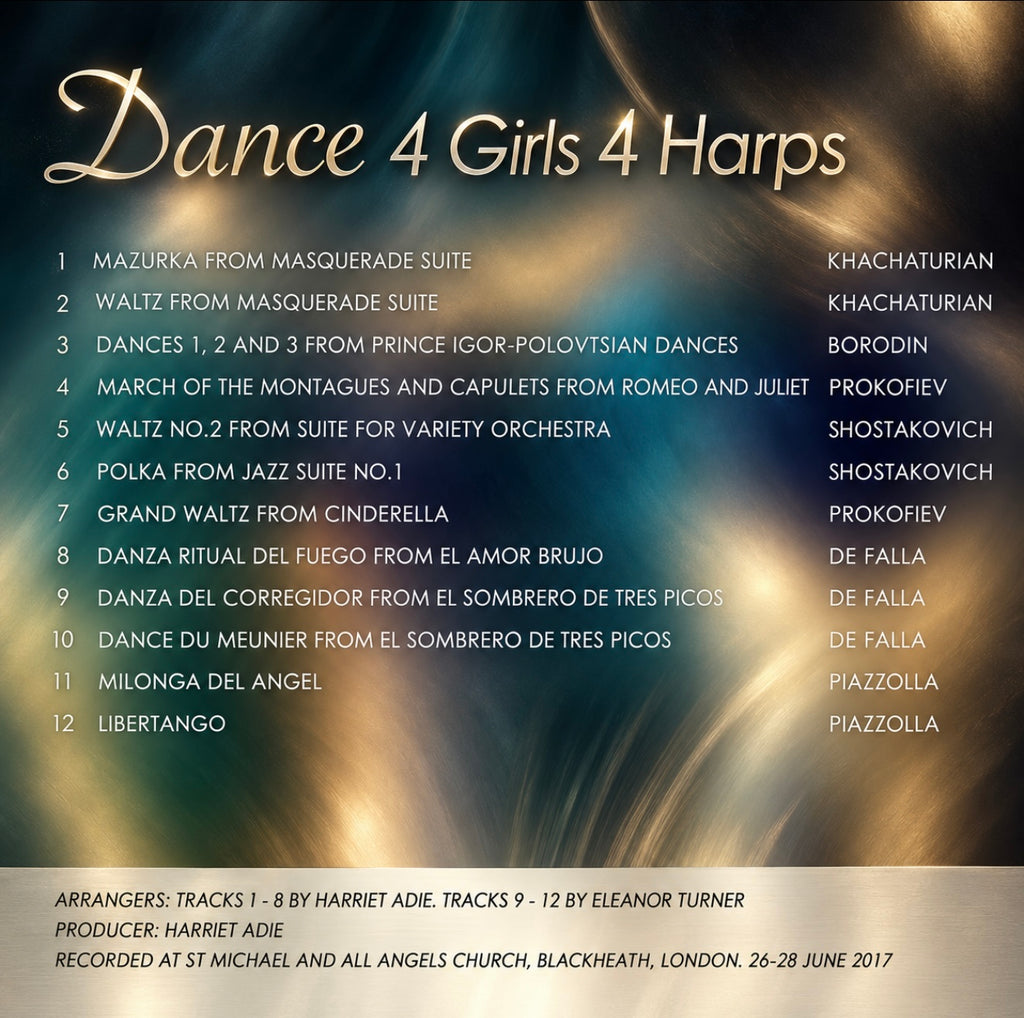 4 Girls 4 Harps - Dance [CD]