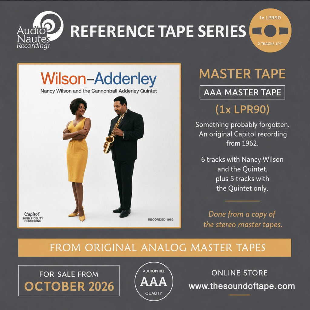 Nancy Wilson and the Cannonball Adderley Quintet [Reel Tape]