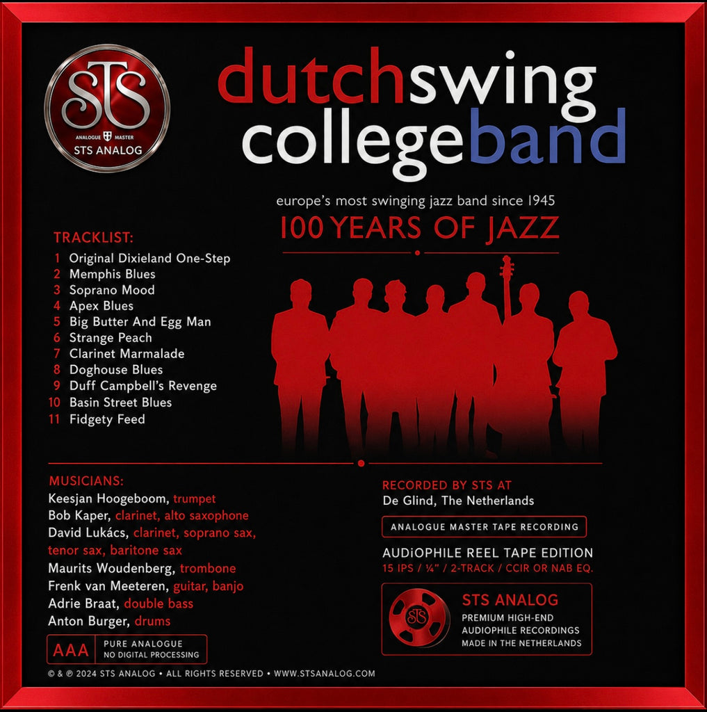 The Dutch Swing College Band‎ - 100 Years of Jazz [Reel Tape]