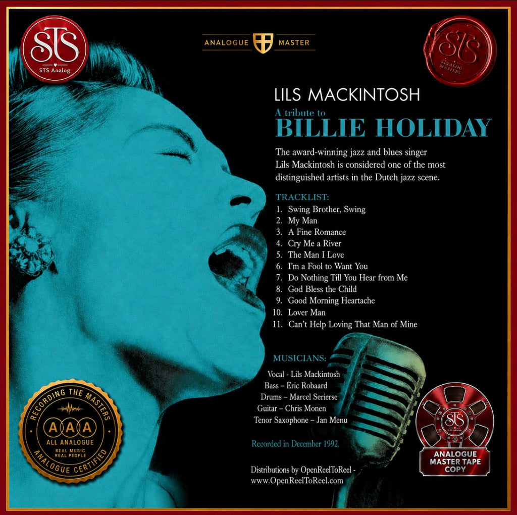 Lils Mackintosh ‎- A Tribute To Billie Holiday [Reel Tape]