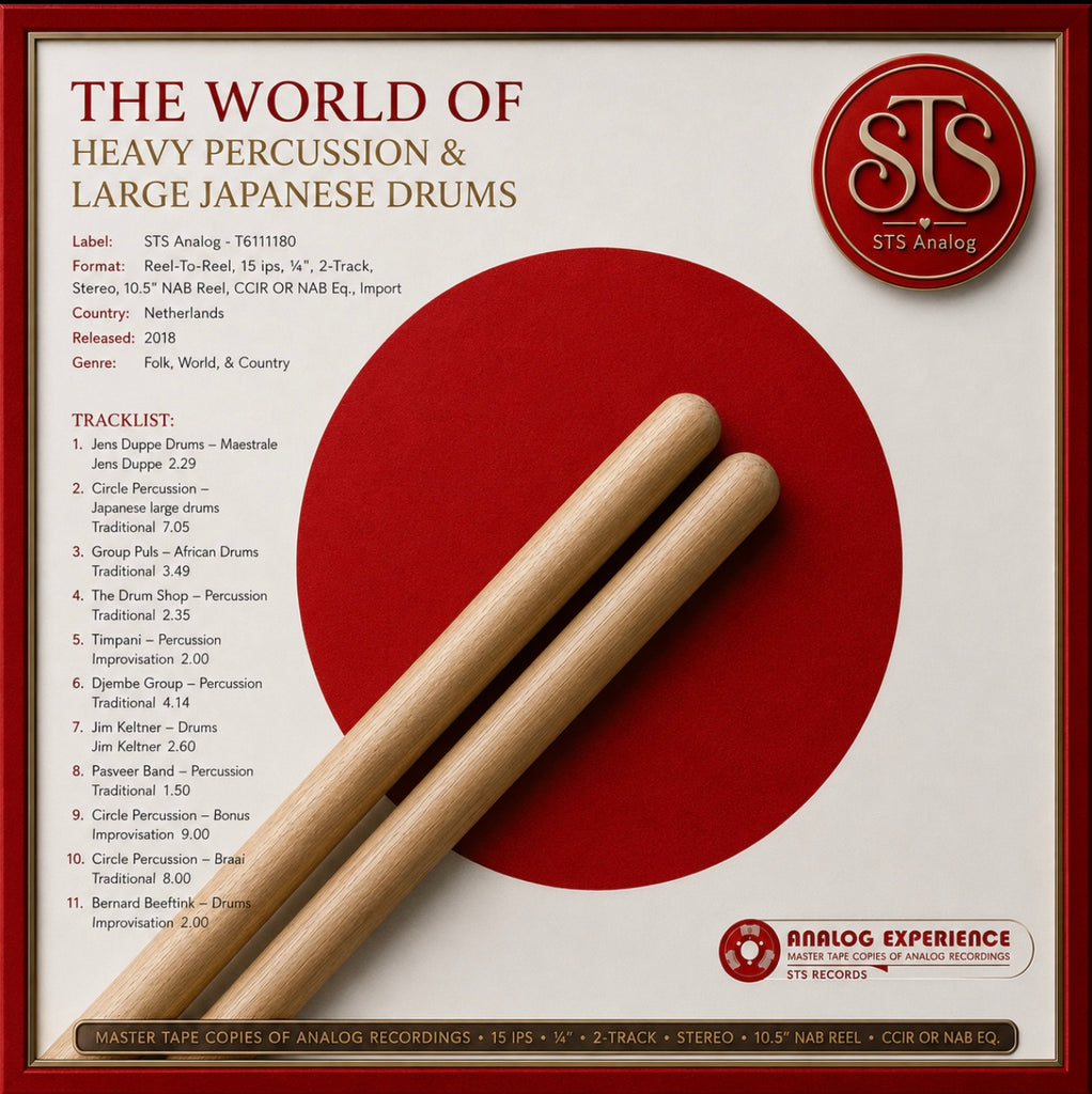 The World of Heavy Percussion & Large Japanese Drums [Reel Tape]