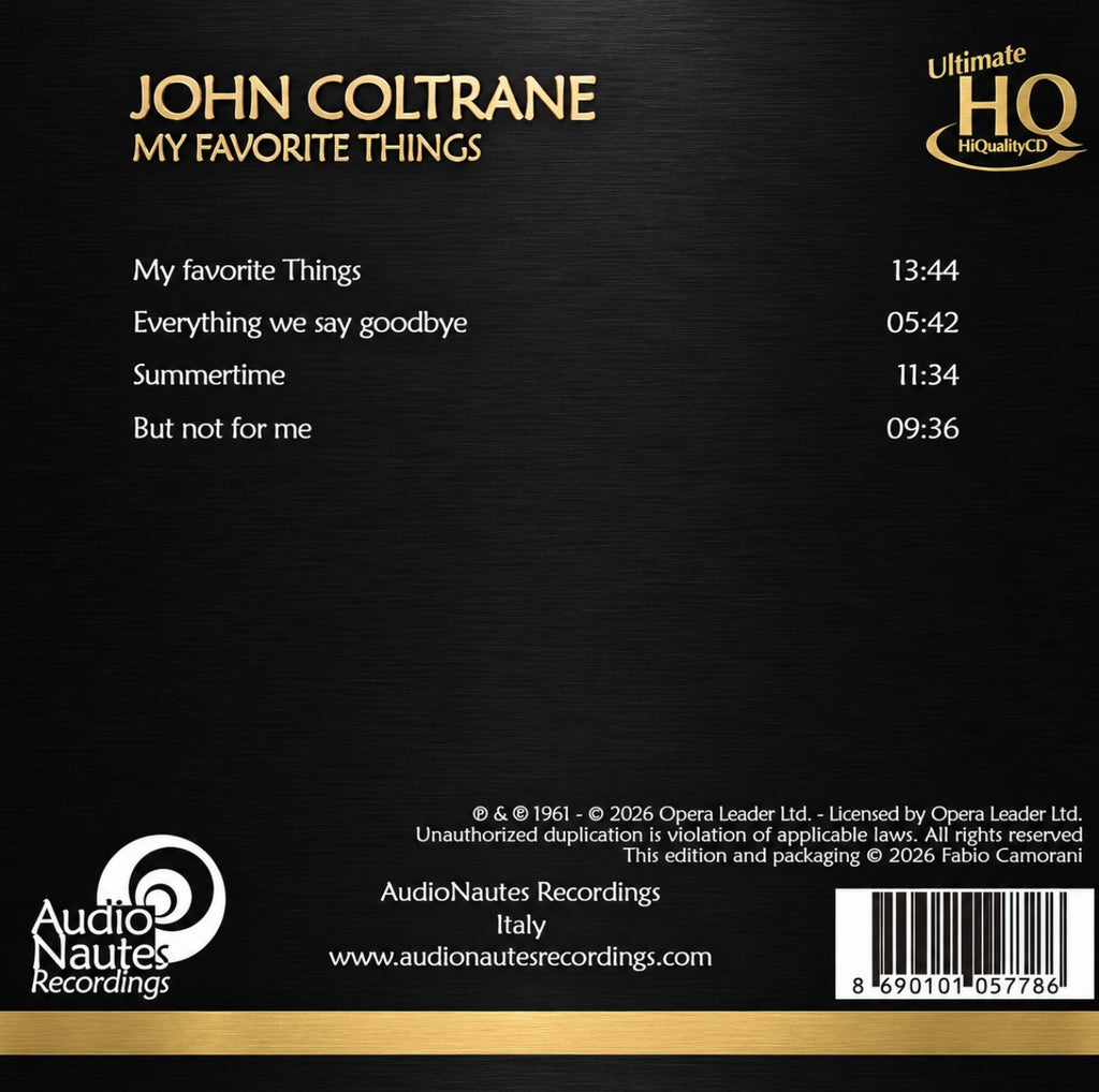 John Coltrane - My Favorite Things [UHQCD]