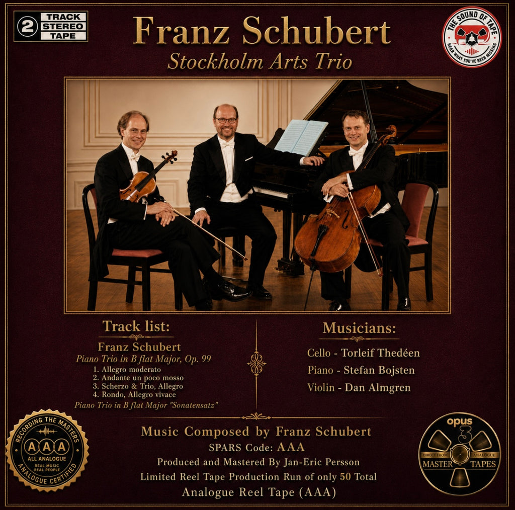 The Stockholm Arts Trio - Franz Schubert [Reel Tape]