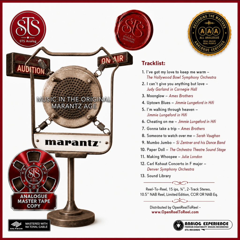 Various -  The Music In The Original Marantz Age [Reel Tape]