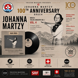 Johanna Martzy - Bruch Violin Concerto No. 1 - Vol. 4 [LP]