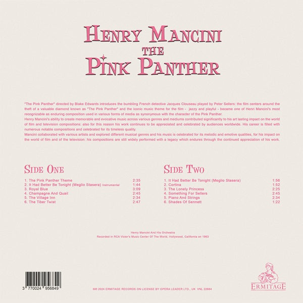 Henry Mancini - The Pink Panther [LP]