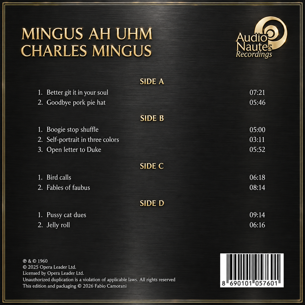 Charles Mingus - Mingus Ah Um [One-Step 2xLPs]