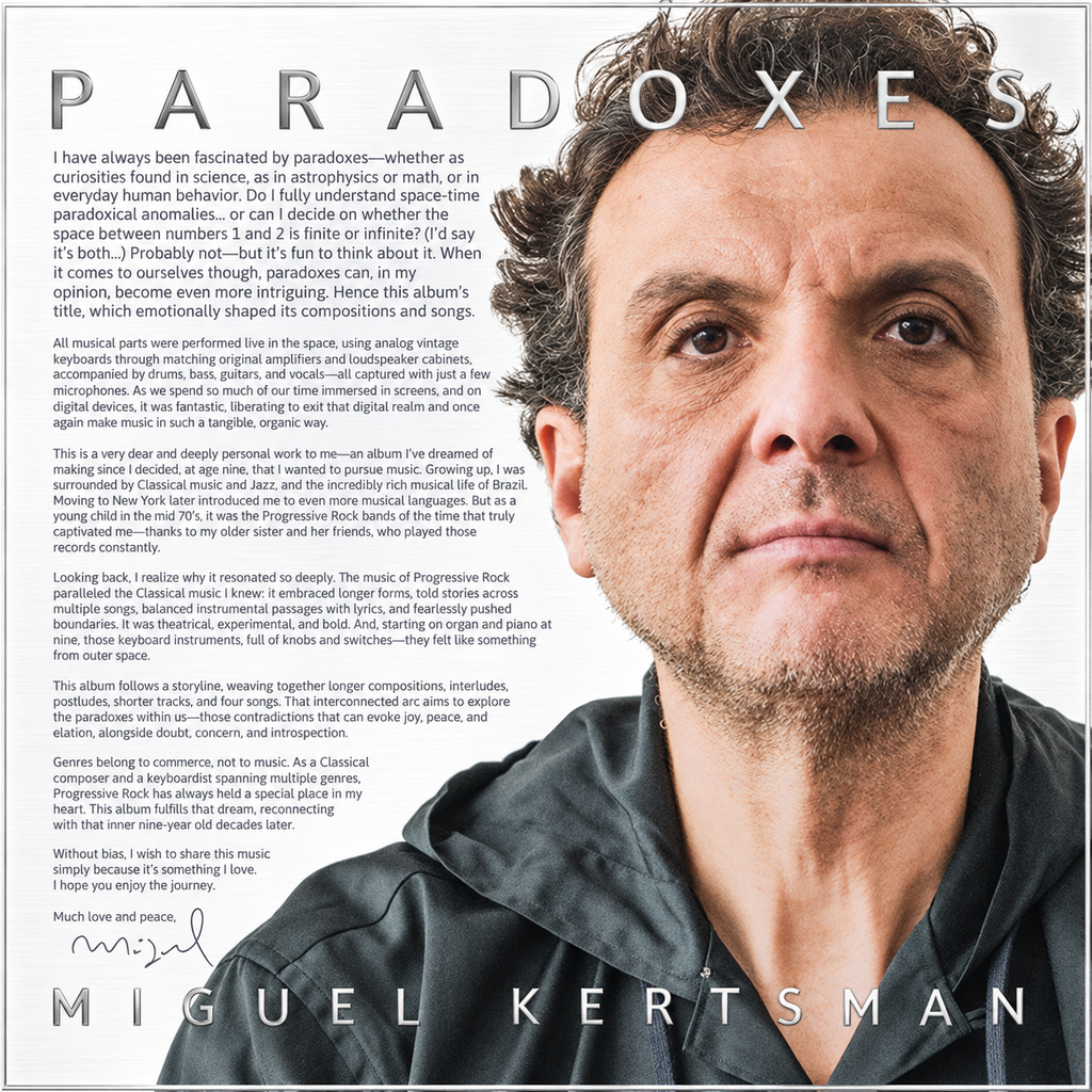 Miguel Kertsman - Paradoxes [CD]