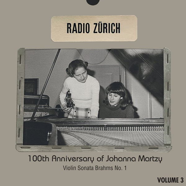 Johanna Martzy ブラームス ラヴェル ヴァイオリン・ソナタ CD Johanna Martzy - Violin Sonatas Brahms No 1 - Vol. 3 [LP] – The