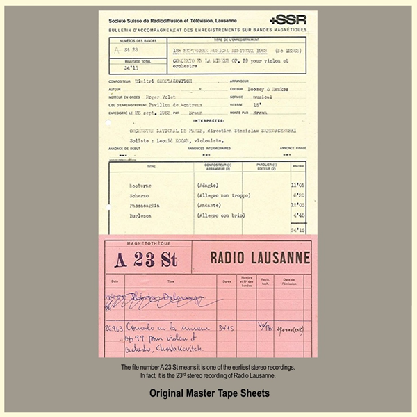 Leonid Kogan - Violin Concerto - Vol. 9