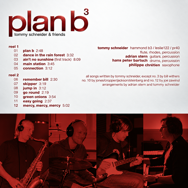 Tommy Schneider & Friends - Plan B3