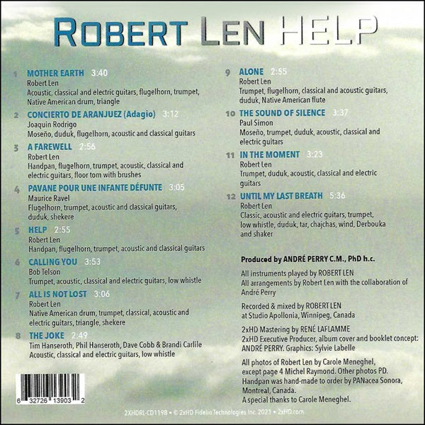 Robert Len - Help - CD - 2xHD