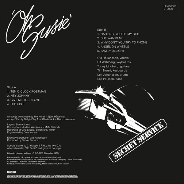 Secret Service - Oh Susie