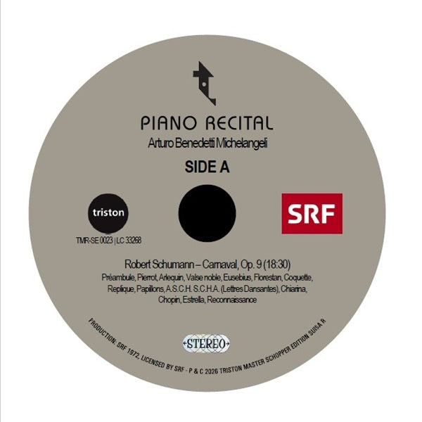 Arturo Benedetti Michelangeli - Piano Recital