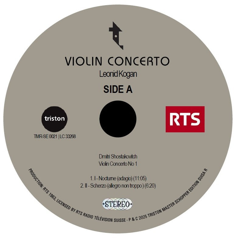 Leonid Kogan - Violin Concerto - Dmitri Shostakovich