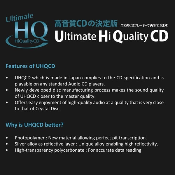 UHQCD - Ultimate HiQuality CD