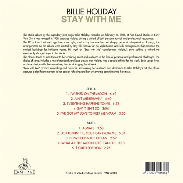 Billie Holiday - Stay with Me