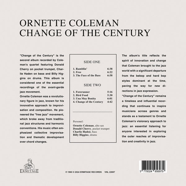 Ornette Coleman - Change of the Century