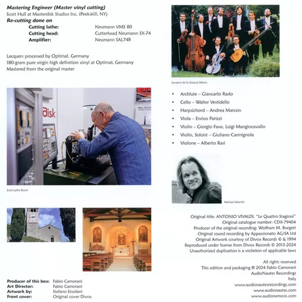 Antonio Vivaldi - Le Quattro Stagioni [1-STEP 2xLPs]