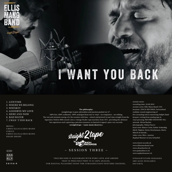 Ellis Mano Band - I Want You Back